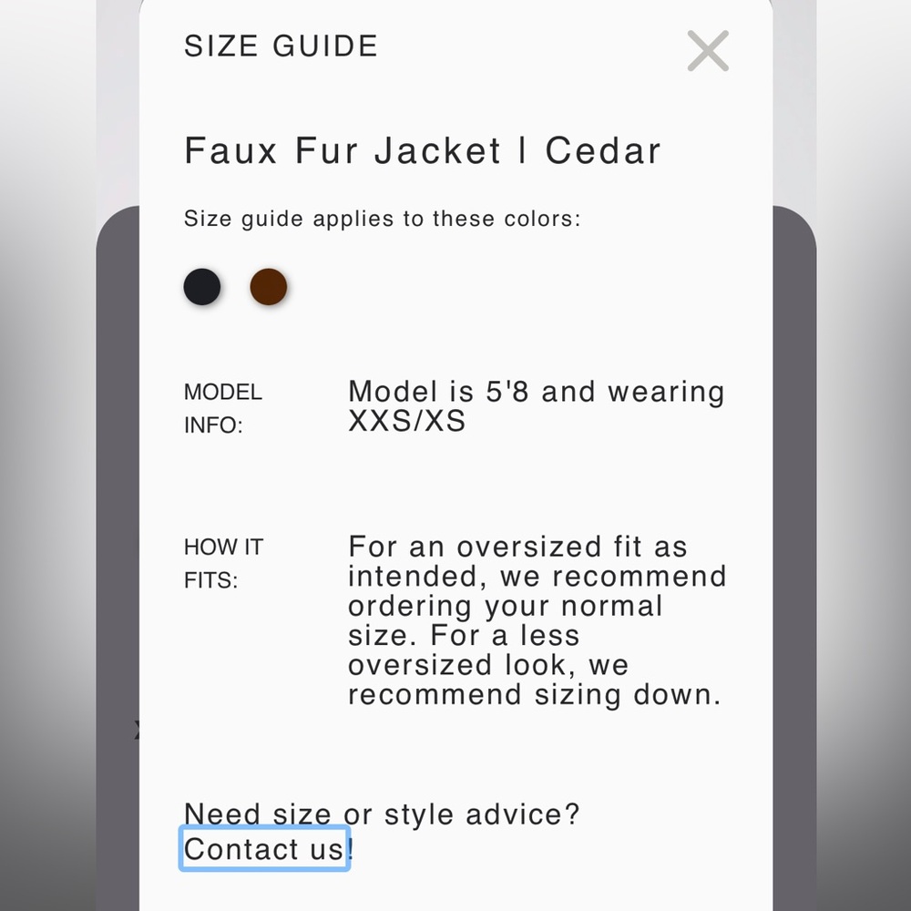 NWT KHY FAUX FUR JACKET IN CEDAR - Picture 8 of 10